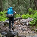 Group Trekking to Sunset Mountain Hill