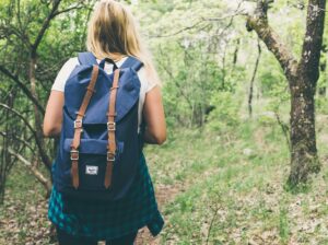 Group Trekking to Sunset Mountain Hill